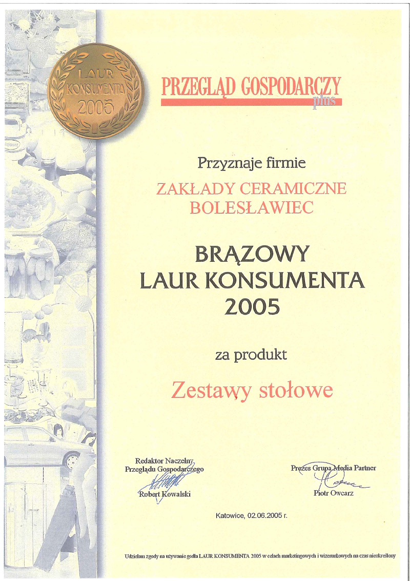  Bronze Consumer Laurel 2005