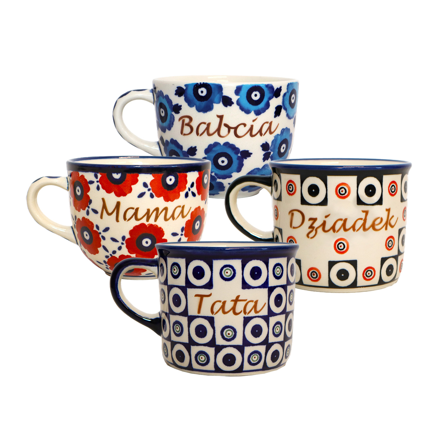 Mugs with inscriptions
