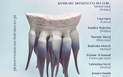 Jesteśmy częścią Międzynarodowego Pleneru Ceramiczno-Rzeźbiarskiego w Bolesławcu!